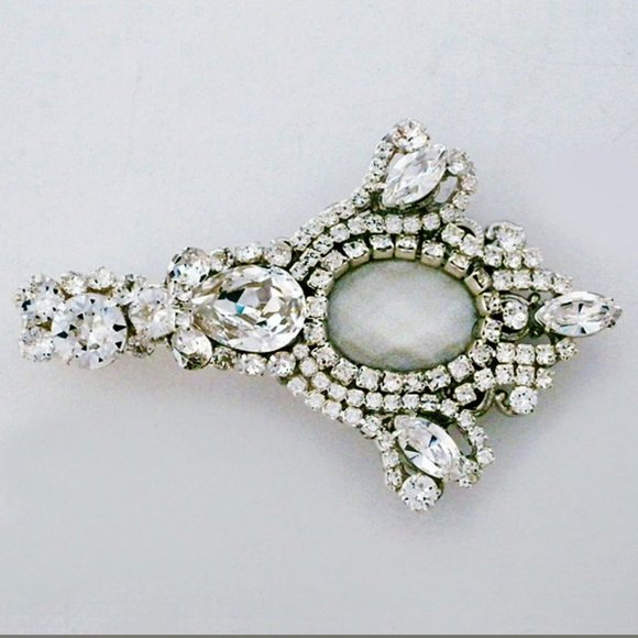 Erin Cole Design Vintage Crystal Hair Clip, NWT